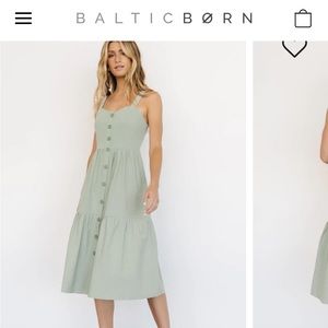 NWT Baltic Born sage green dress